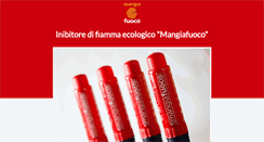 Desktop Screenshot of mangiafuoco.biz
